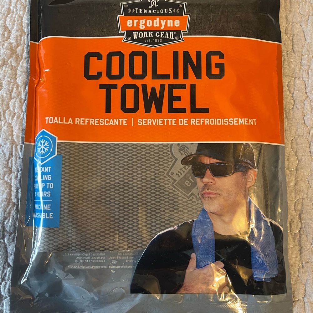 Ergodyne Cooling Towel - Gray Bundle of 5 New